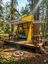 Deek Diedricksen's Transforming A-Frame Getaway Cabin (PDF file)