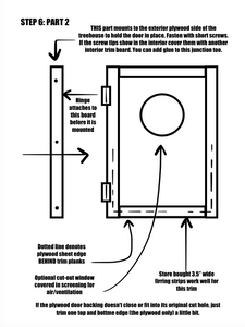 EASY Tree House or Playhouse Plans (Greenhouse, Cold Frame, Kid's Fort)